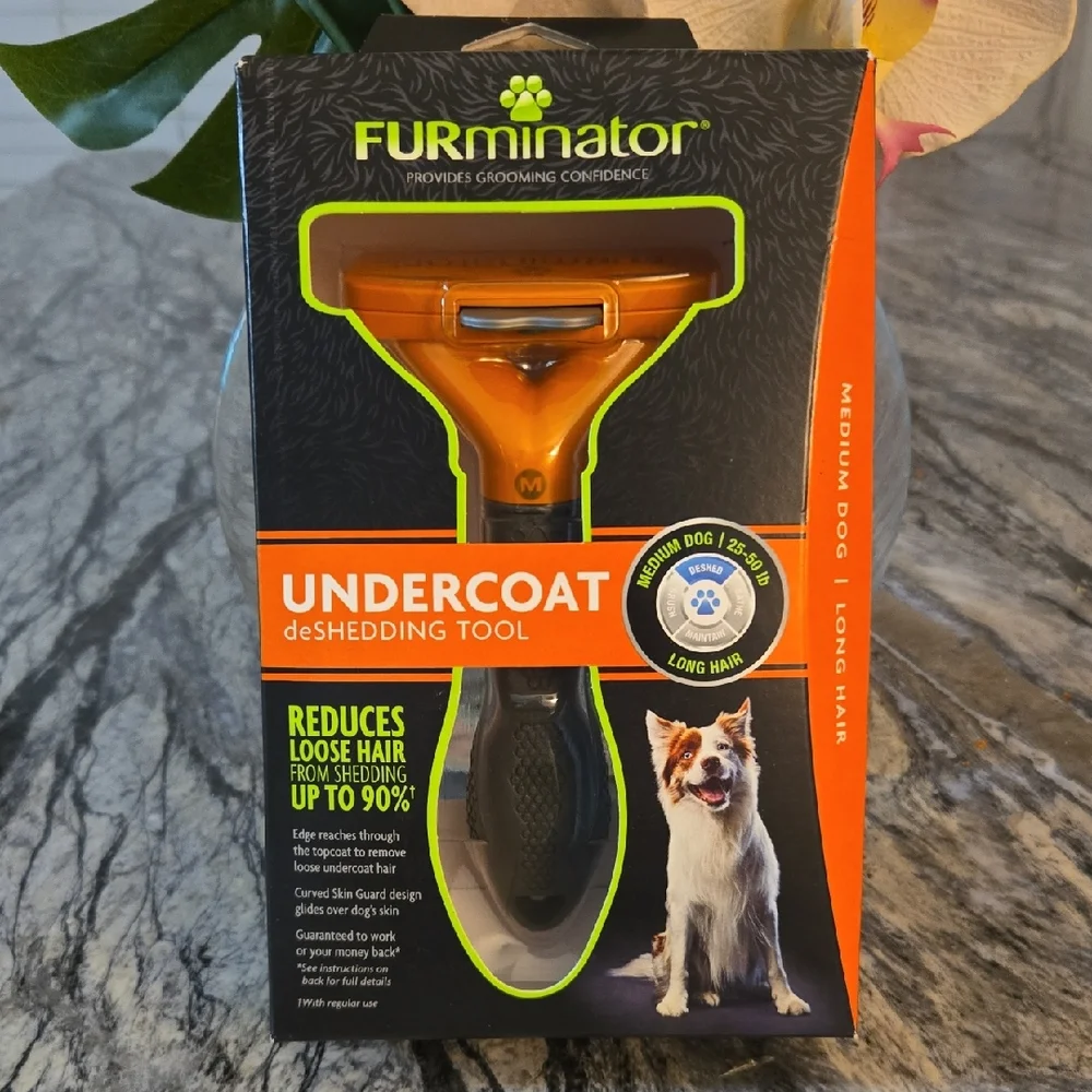 FURminator Black and Orange Undercoat Tool